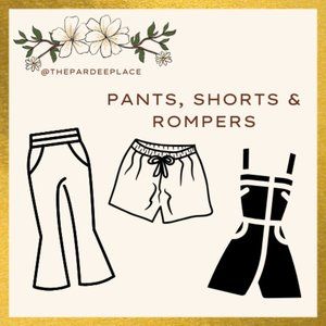 Pants, Shorts & Rompers